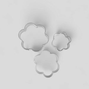 12pcs cookie cutter set, star flower round heart cutters, stainless steel cookie cutters, baking tools set, assorted cookie cutters