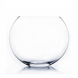Round glass bubble bowl with flowers Clear glass bubble bowl used as a fish bowl Elegant centerpiece with round glass bowl 15 cm round glass vase for flowers Glass bubble bowl with decorative stones Minimalist round glass bowl on a table Round fish bowl with aquatic plants Decorative round glass bowl centerpiece Glass bubble bowl with candles inside Round flower vase with fresh blooms
