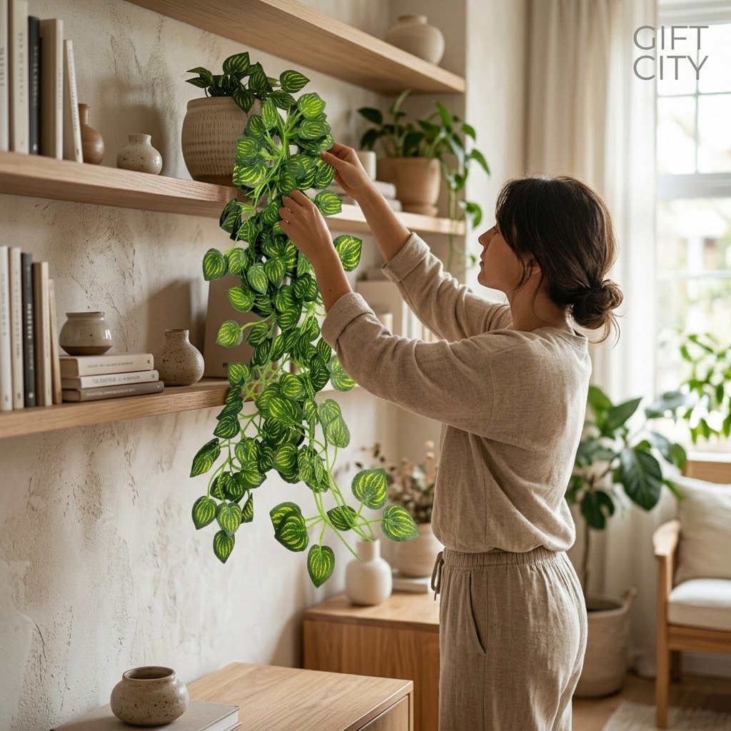 Artificial Small Ivy Hanging Leaf Garland - 0.9 Meter