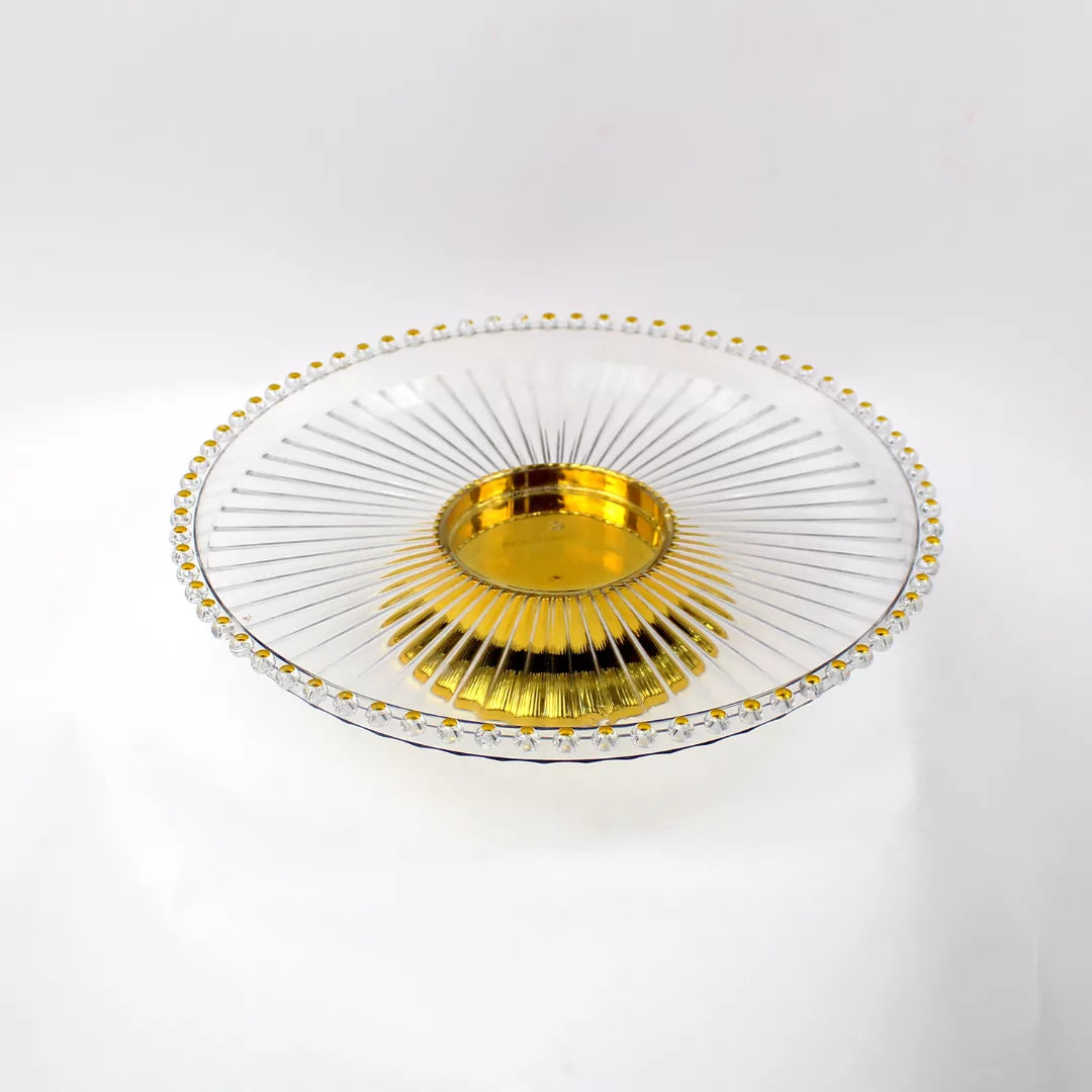 plastic fruit plate round 30 cm, serving dish for parties, fruit serving tray plastic, round plastic food plate, party serving plate