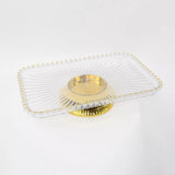 rectangular plastic fruit serving dish 33x22 cm, buffet tray plastic, fruit platter rectangular, party serving plate, plastic counter serving tray