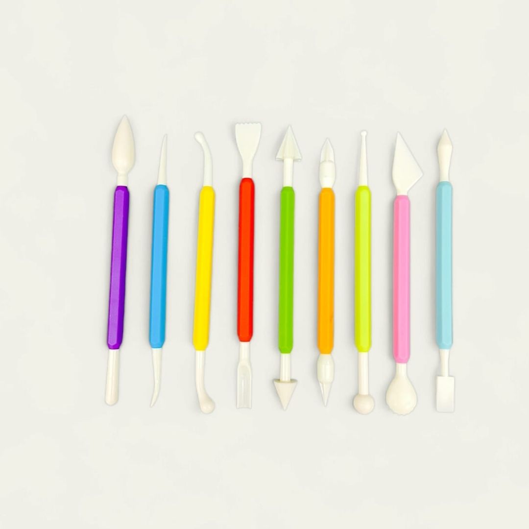 Icing modelling tool set, cake decorating tools, 18 shapes icing tools, baking tool set, cake decoration accessories