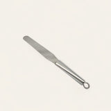 Stainless steel cake spatula 33 cm with steel handle, spatula with hanging hole, cake decorating tool, durable stainless steel spatula, kitchen spatula