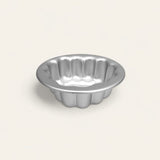 Aluminium cupcake baking moulds 12.5 cm, oven safe cupcake moulds, non-stick jelly moulds, baking tools, durable cupcake cups