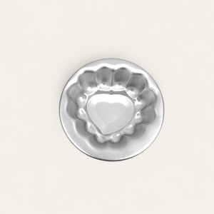 Aluminium cupcake baking moulds 12.5 cm, oven safe cupcake moulds, non-stick jelly moulds, baking tools, durable cupcake cups