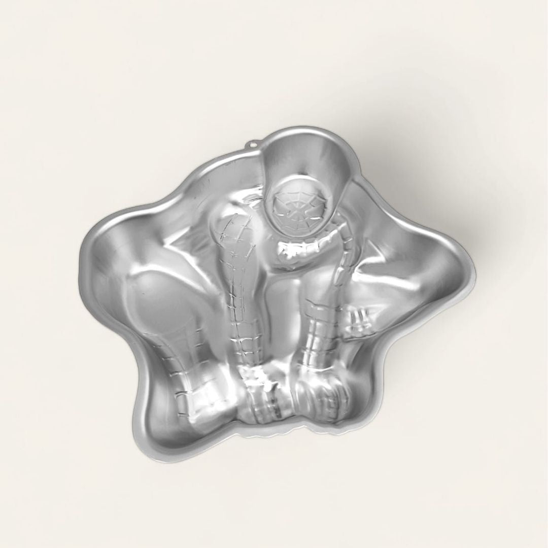 Spiderman Cake Pan | Aluminium Mould | Non-Stick Themed Baking Pan