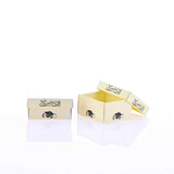 Graduation Favor Rectangle Box - Beige-12 Pcs