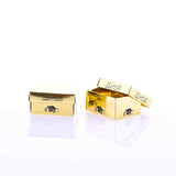 Graduation Favor Rectangle Box - Gold-12 Pcs