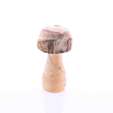 Mushroom Style Wood Décor - 1 Pc