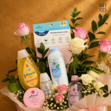 Precious Petals | Baby Girl Bloom Box Hamper