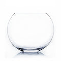 Round glass bubble bowl with flowers Clear glass bubble bowl used as a fish bowl Elegant centerpiece with round glass bowl 15 cm round glass vase for flowers Glass bubble bowl with decorative stones Minimalist round glass bowl on a table Round fish bowl with aquatic plants Decorative round glass bowl centerpiece Glass bubble bowl with candles inside Round flower vase with fresh blooms