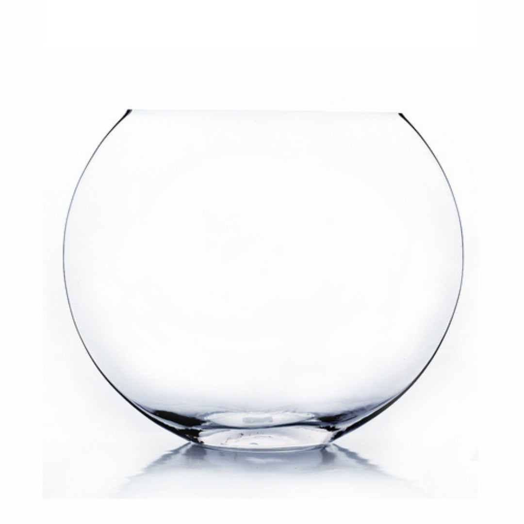 Round glass bubble bowl with flowers Clear glass bubble bowl used as a fish bowl Elegant centerpiece with round glass bowl 15 cm round glass vase for flowers Glass bubble bowl with decorative stones Minimalist round glass bowl on a table Round fish bowl with aquatic plants Decorative round glass bowl centerpiece Glass bubble bowl with candles inside Round flower vase with fresh blooms