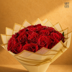 The Royal Crimson | Giant Red Rose Bouquet