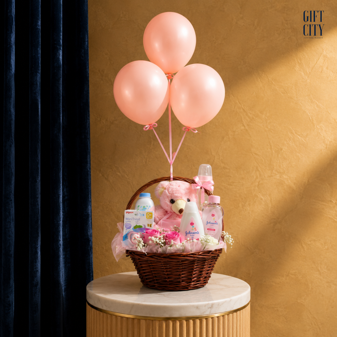 Sweet Little Princess | Baby Girl Gift Basket