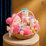 The Nursery Keepsake | Baby Girl Essentials Basket