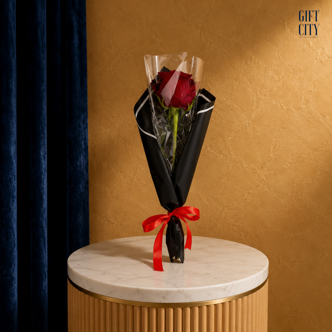 The Signature Single | Premium Red Rose