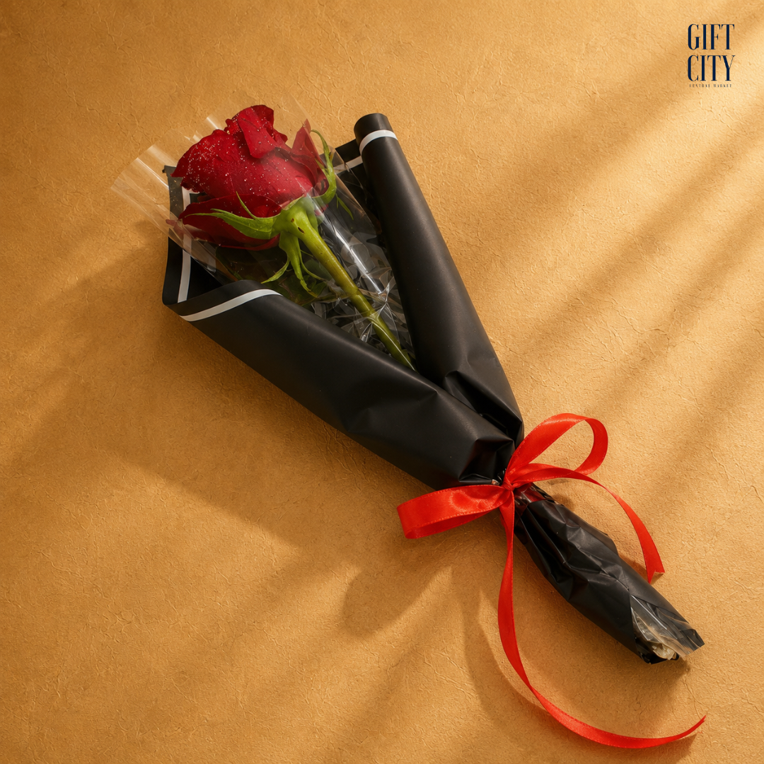 The Signature Single | Premium Red Rose