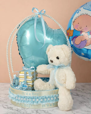 welcome baby boy chocolate hamper baby boy chocolate gift hamper newborn baby boy chocolate gift baby celebration chocolate arrangement