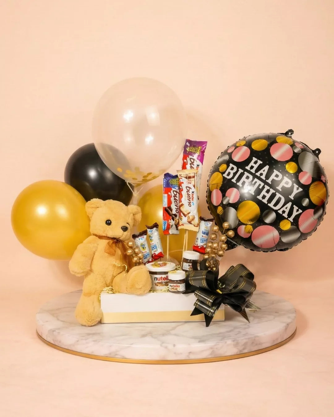 happy birthday candy hamper with teddy birthday candy gift with teddy bear kids birthday candy hamper birthday sweet hamper with teddy