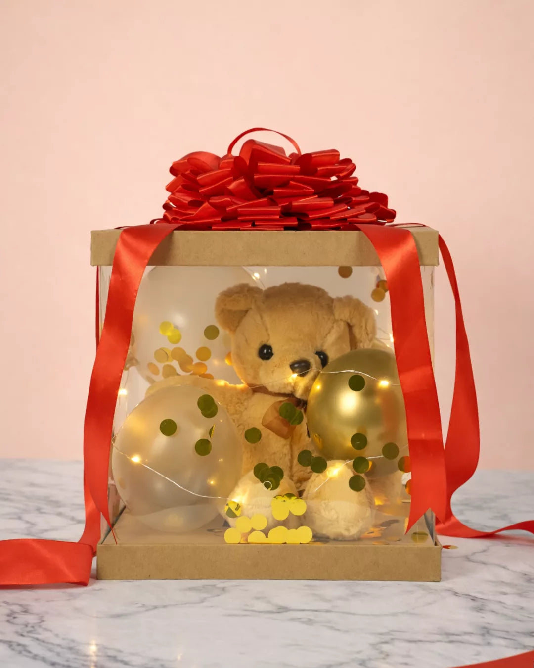 teddy and twinkle gift box cute teddy surprise box plush teddy gift box teddy gift for special occasions