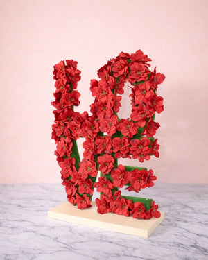 love letter artificial red arrangement artificial red roses gift romantic love letter flower arrangement valentine artificial red flower décor