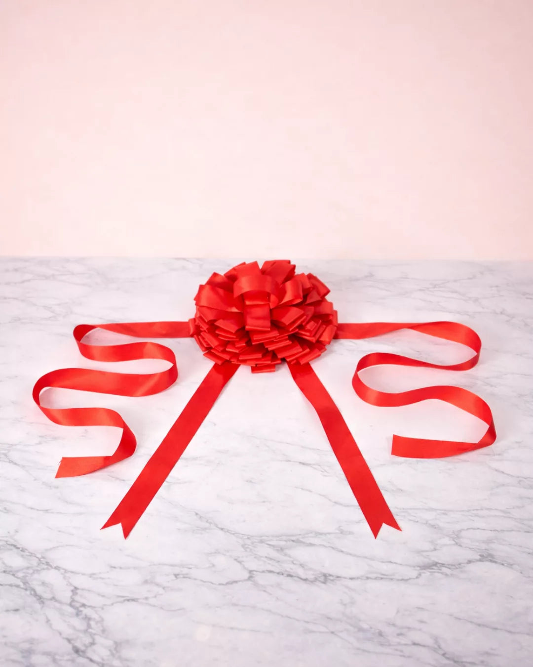 Luxury Red Satin Bows | Large Car Bows & Small Gift Bows