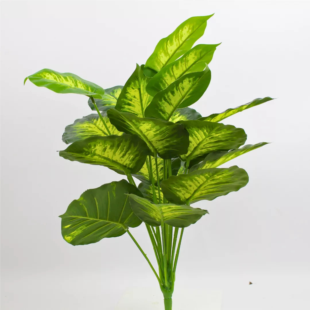 dieffenbachia artificial plant fake dieffenbachia plant 18 stems artificial dieffenbachia for home decor dieffenbachia artificial plant without po