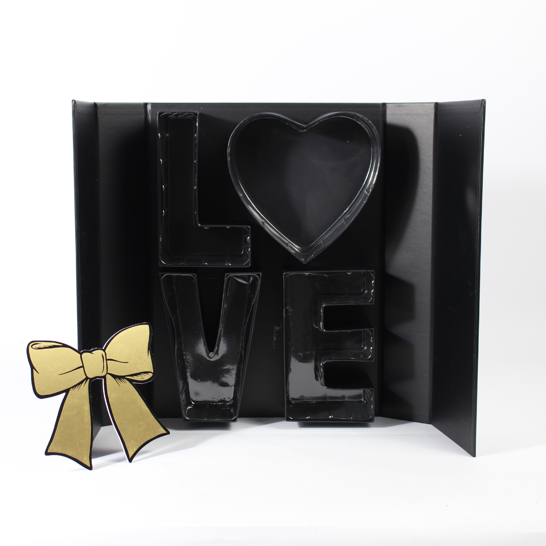 LOVE Monogram Gift Box – Valentine’s Day Customizable Luxury Gift Box
