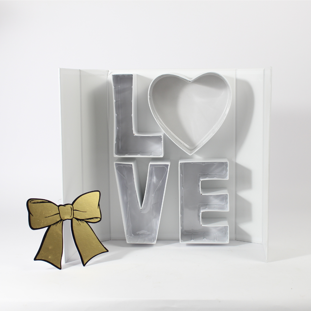 LOVE Monogram Gift Box – Valentine’s Day Customizable Luxury Gift Box