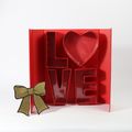 LOVE Monogram Gift Box – Valentine’s Day Customizable Luxury Gift Box