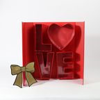 LOVE Monogram Gift Box – Valentine’s Day Customizable Luxury Gift Box