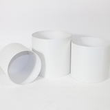 3-Piece Tall Round Boxes Without Lid for Gift Hamper and Flower Arrangement