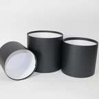 3-Piece Tall Round Boxes Without Lid for Gift Hamper and Flower Arrangement