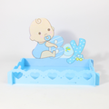 Pink and Blue Wooden Baby Shower Decorative Tray | Party Décor