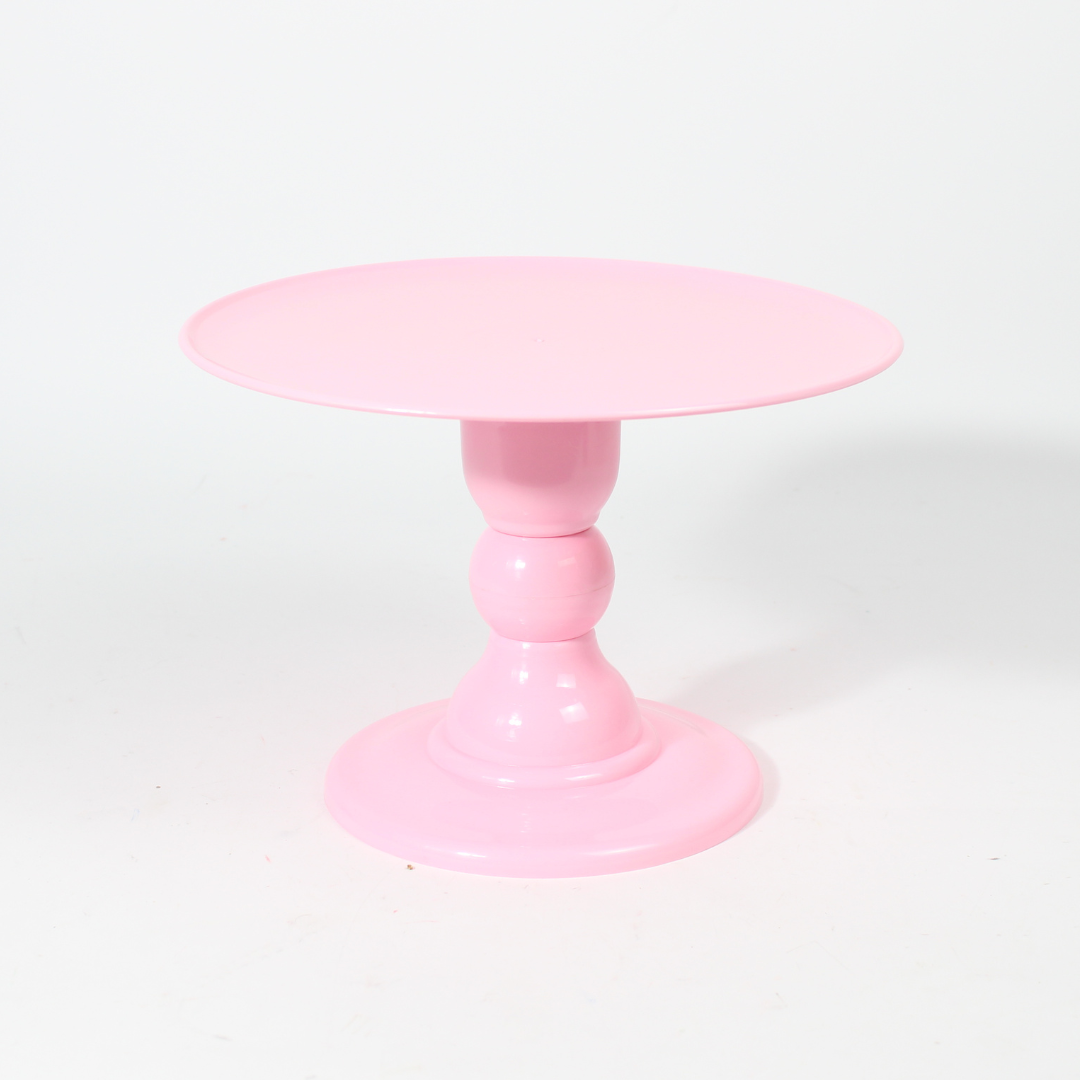 PVC Round Plate Cake Stand | Elegant Dessert Display
