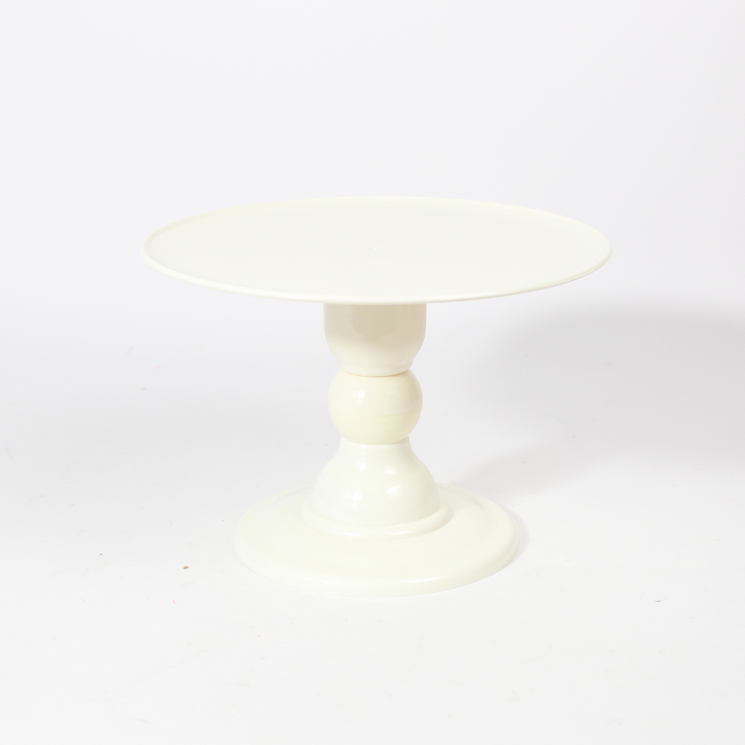PVC Round Plate Cake Stand | Elegant Dessert Display