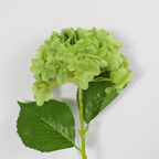 Artificial Single Head Hydrangea Flower Stick | Realistic Faux Flower
