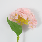 Artificial Single Head Hydrangea Flower Stick | Realistic Faux Flower