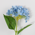 Artificial Single Head Hydrangea Flower Stick | Realistic Faux Flower