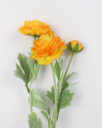 Artificial Ranunculus Blooms Flower Stick | Realistic Faux Flower