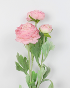 Artificial Ranunculus Blooms Flower Stick | Realistic Faux Flower