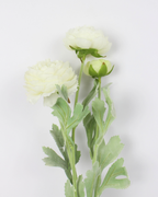 Artificial Ranunculus Blooms Flower Stick | Realistic Faux Flower