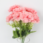 Artificial Carnation Flower Bunch | Realistic Faux Carnation Flowers
