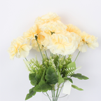 Artificial Carnation Flower Bunch | Realistic Faux Carnation Flowers