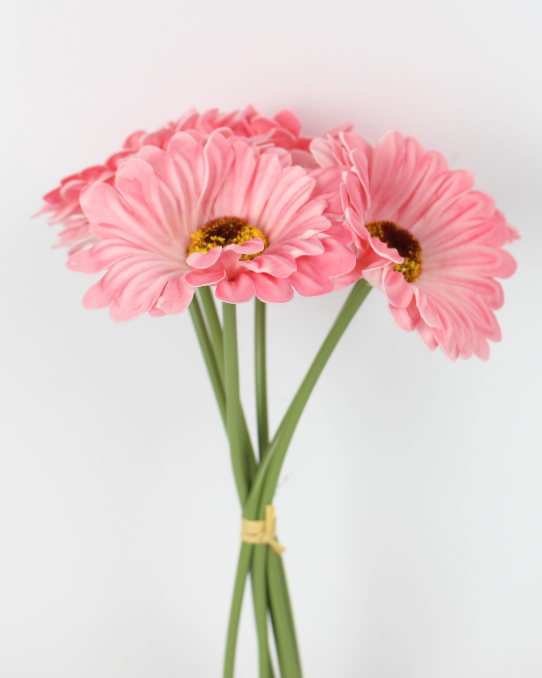 Artificial Gerbera Daisy Flower Bunch | Realistic Faux Gerbera Flowers