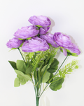 Artificial Persian Buttercup Flower Bunch | Realistic Faux Ranunculus