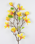 Artificial Magnolia Flower Stem | Realistic Faux Magnolia Bloom