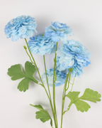 Artificial Ranunculus Flower Stick | Realistic Faux Ranunculus Bloom