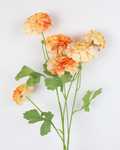 Artificial Ranunculus Flower Stick | Realistic Faux Ranunculus Bloom