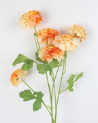 Artificial Ranunculus Flower Stick | Realistic Faux Ranunculus Bloom